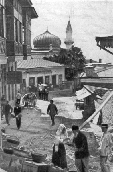 Базар в Алупке (1912г.)