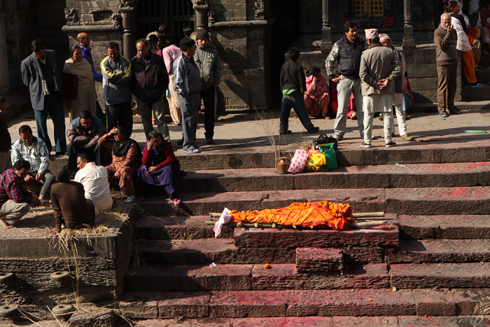 Кремация в Непале
