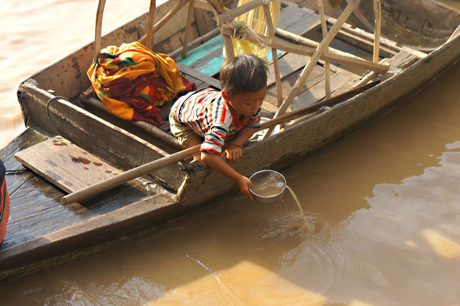 Камбоджия на воде