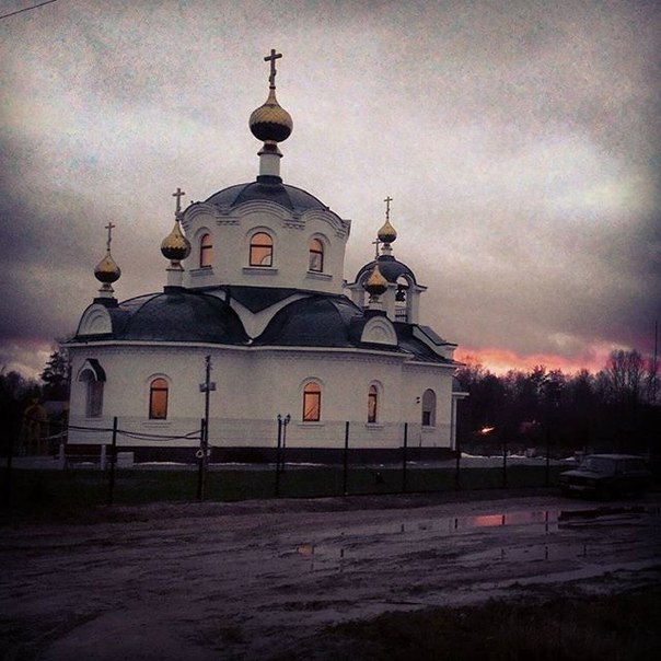 Церковь. пос. Барышево.