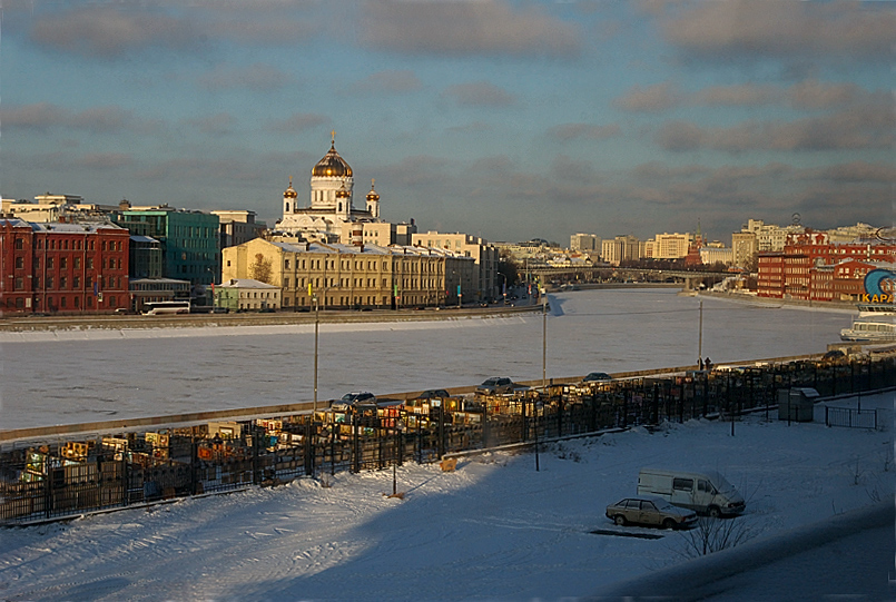 Москва зимняя.