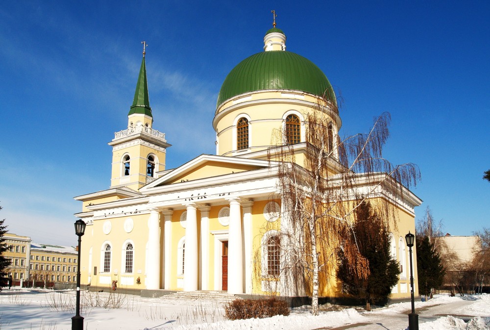 Фото свято никольский казачий собор омск