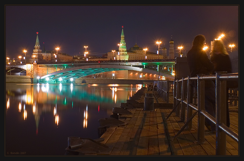 Московская, вечерняя