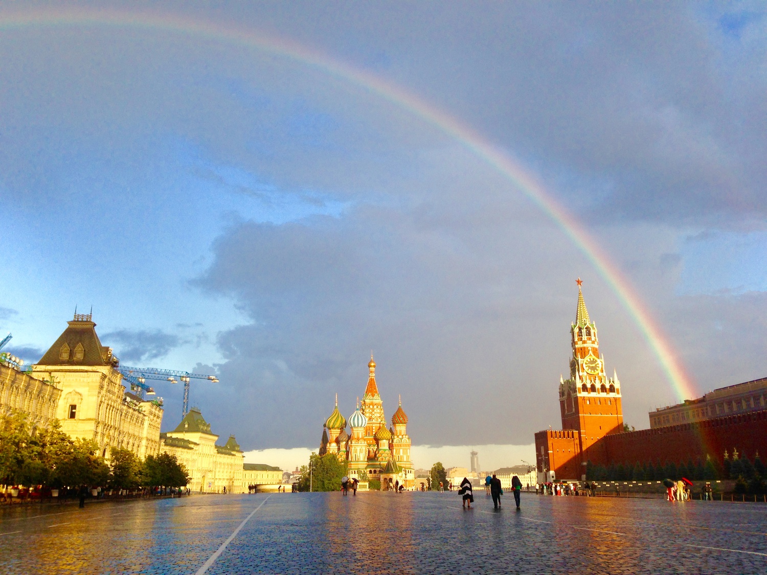 радуга над собором