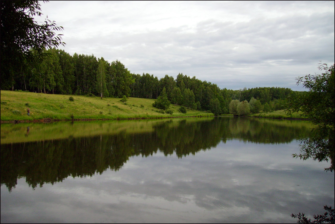 Озеро зеркальное Казань Залесный