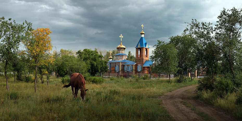 Вид на церковь преподобного Ильи Муромца