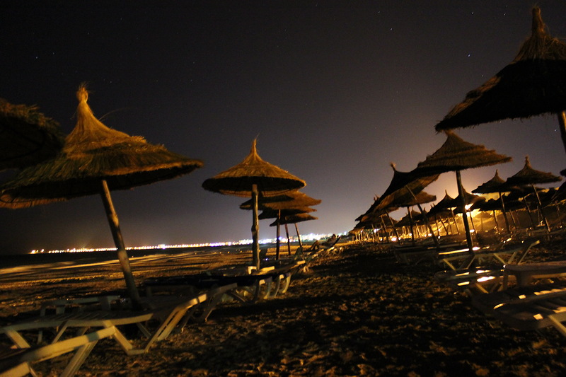 Ночной Тунис.