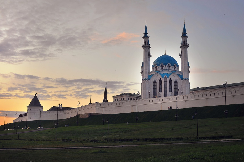 Казань. Голубая Мечеть
