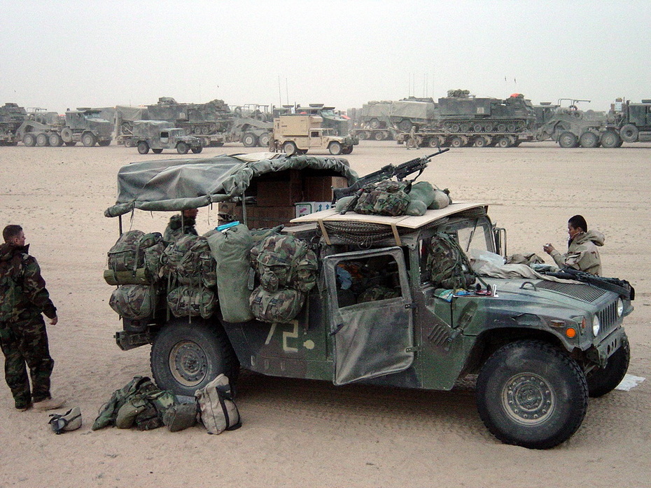 Американцы в Ираке. 2003.